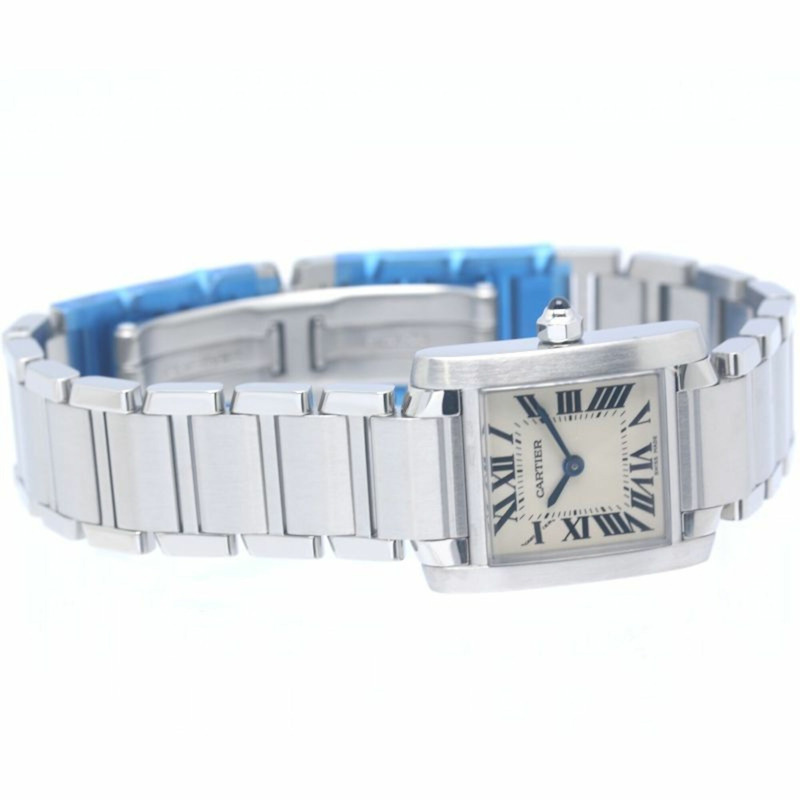 卡地亞 Cartier Tank Française SM 最終版 W51008Q3 女士腕錶 SS 40345-4