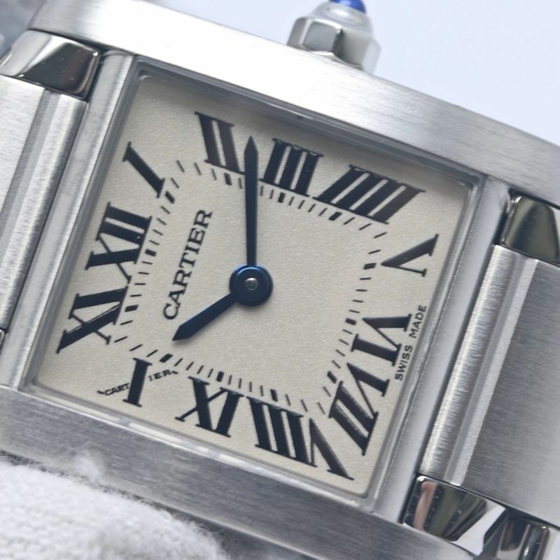 卡地亞 Cartier Tank Française SM 最終版 W51008Q3 女士腕錶 SS 40345-11