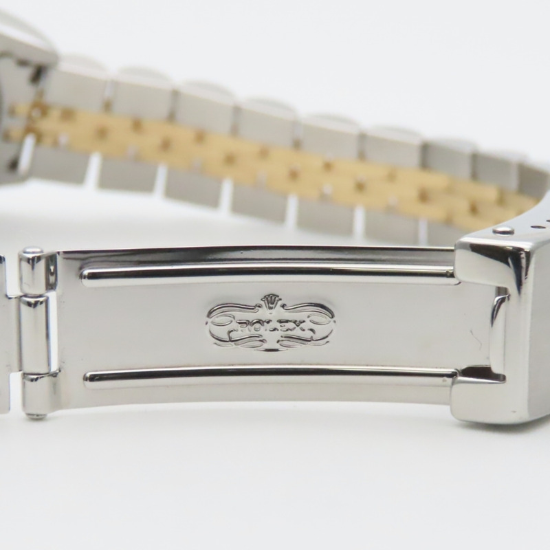 Rolex Datejust 69173G 10PD 不鏽鋼 18K 黃金鑲鑽錶盤灰色雙色女錶-22