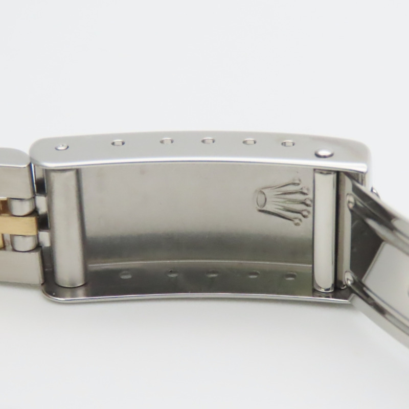 Rolex Datejust 69173G 10PD 不鏽鋼 18K 黃金鑲鑽錶盤灰色雙色女錶-23