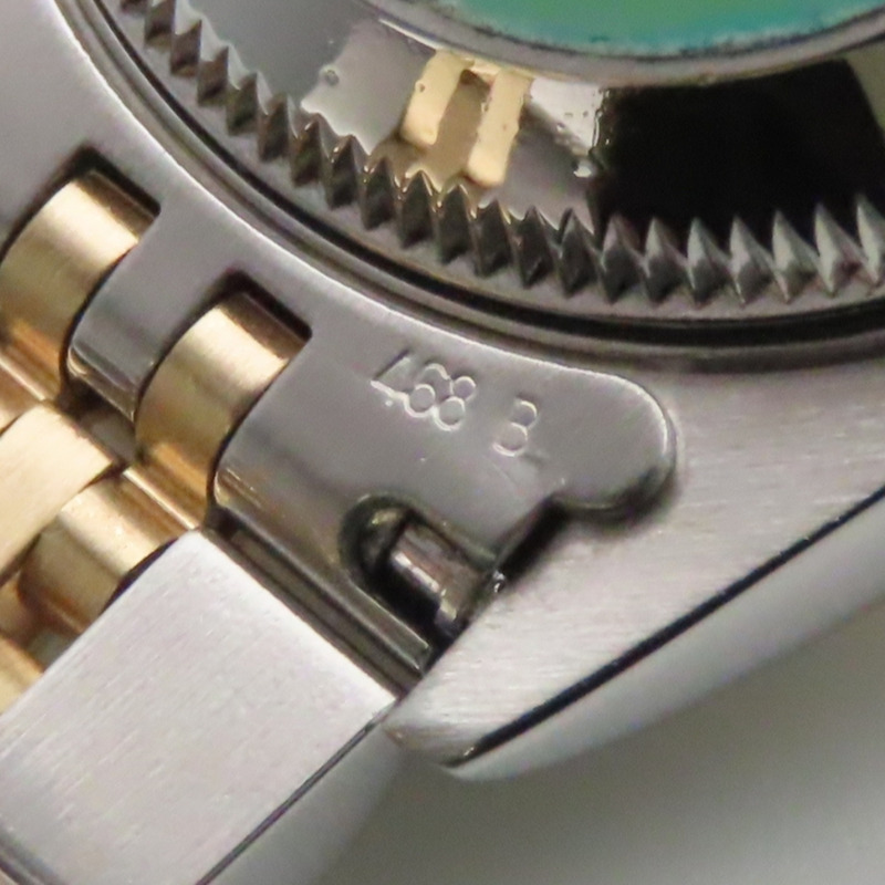 Rolex Datejust 69173G 10PD 不鏽鋼 18K 黃金鑲鑽錶盤灰色雙色女錶-27