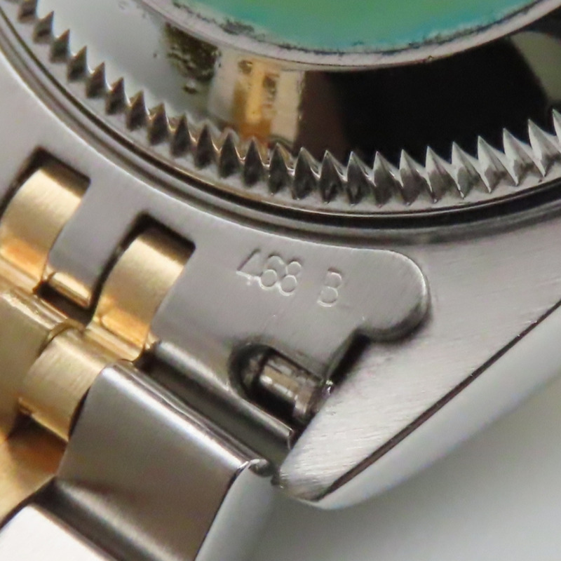 Rolex Datejust 69173G 10PD 不鏽鋼 18K 黃金鑲鑽錶盤灰色雙色女錶-28
