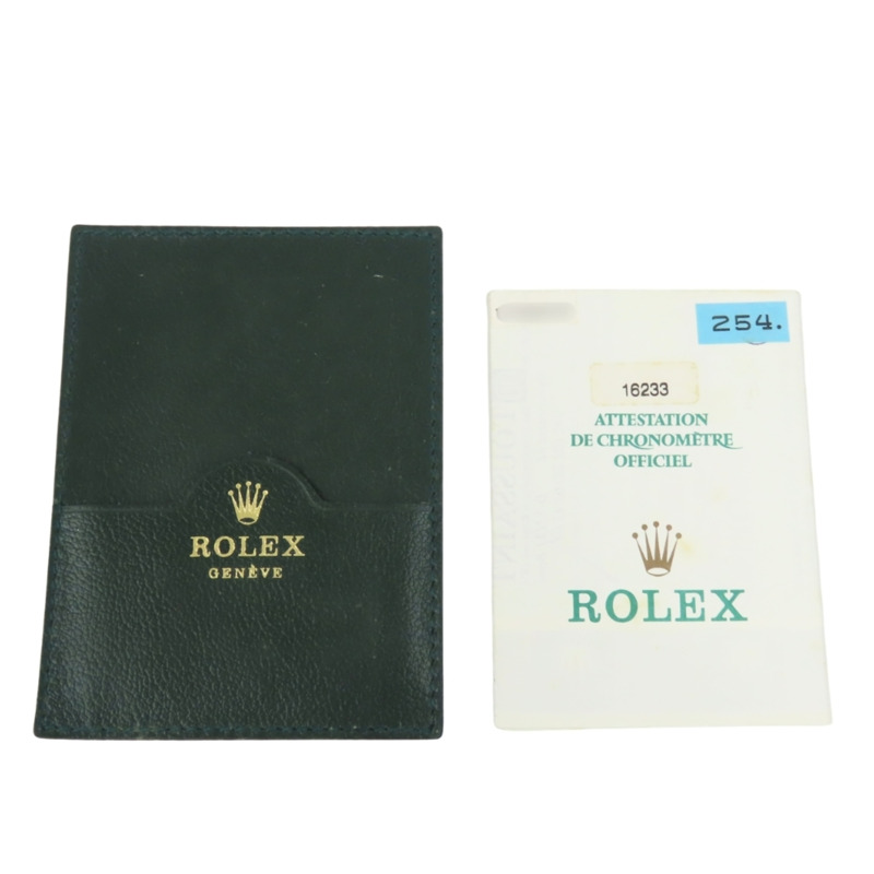 Rolex Datejust 36 16233G 不鏽鋼 18K 黃金錶盤 灰色 Hori 電腦男錶-25