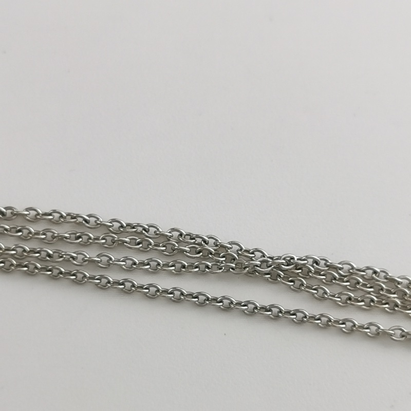 Tiffany & Co. Tiffany Keys18K白金铂金PT950钻石项链-12