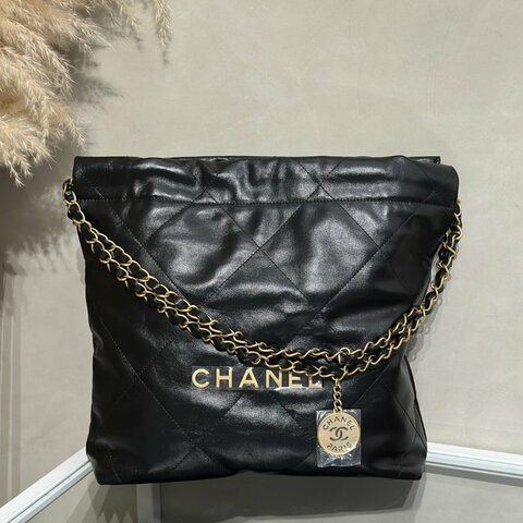 CHANEL 22 Bag - 小號黑金