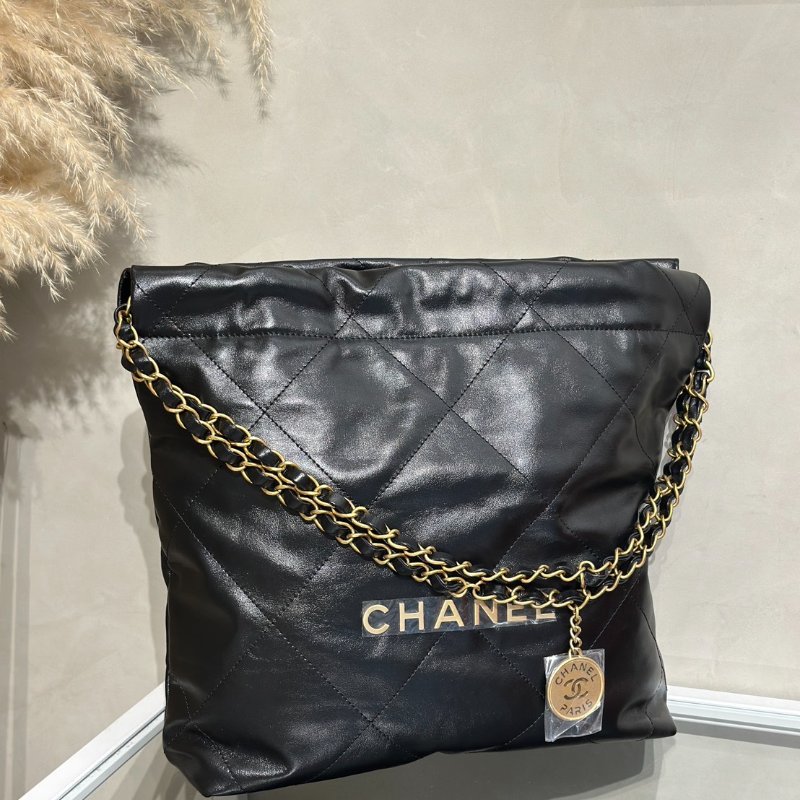 CHANEL 22 Bag - 小號黑金-2