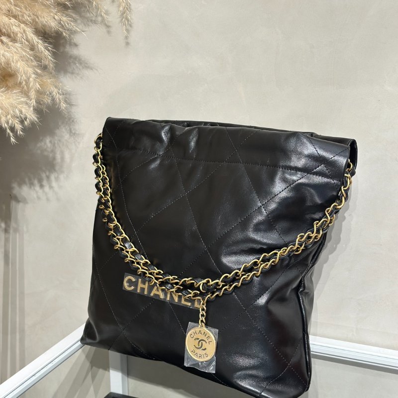 CHANEL 22 Bag - 小號黑金-3