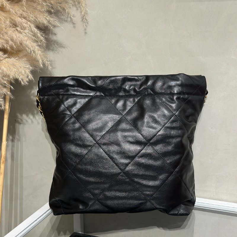 CHANEL 22 Bag - 小號黑金-4