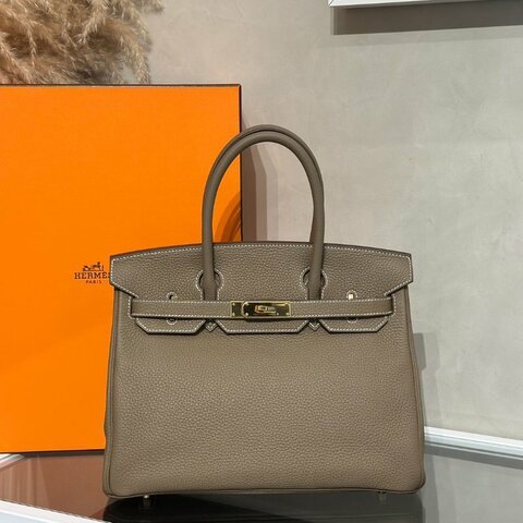 HERMES Birkin 30 - 大象灰金 U