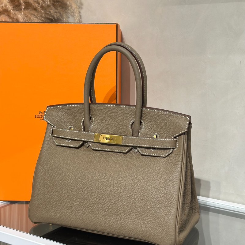 HERMES Birkin 30 - 大象灰金 U-3