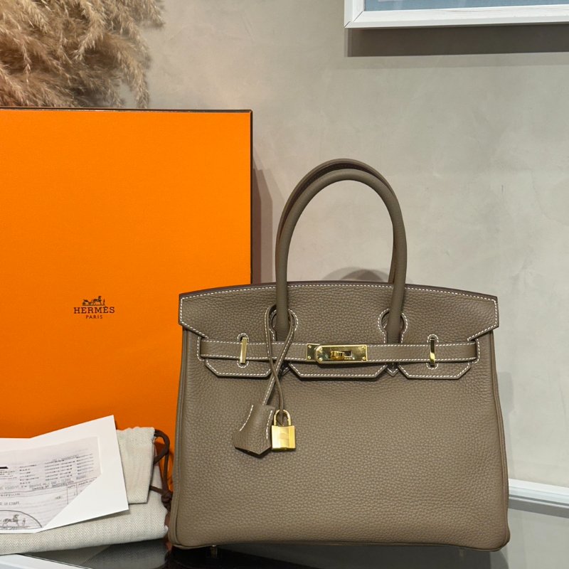 HERMES Birkin 30 - 大象灰金 U-8