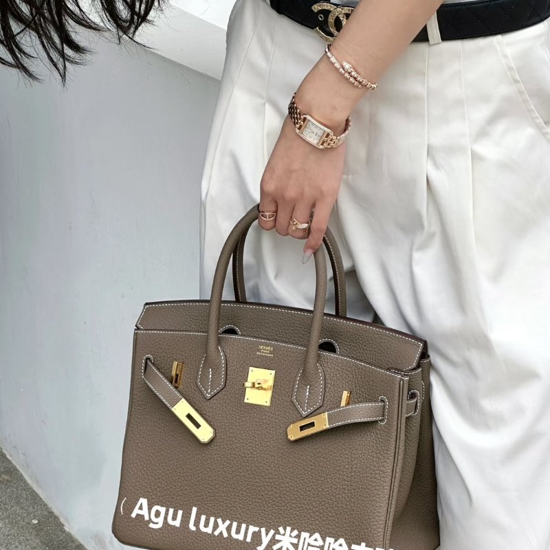 HERMES Birkin 30 - 大象灰金 U-9
