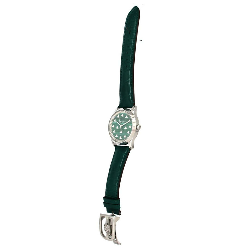 Gucci G-Timeless 126.4 YA1264213 不鏽鋼自動腕錶-1