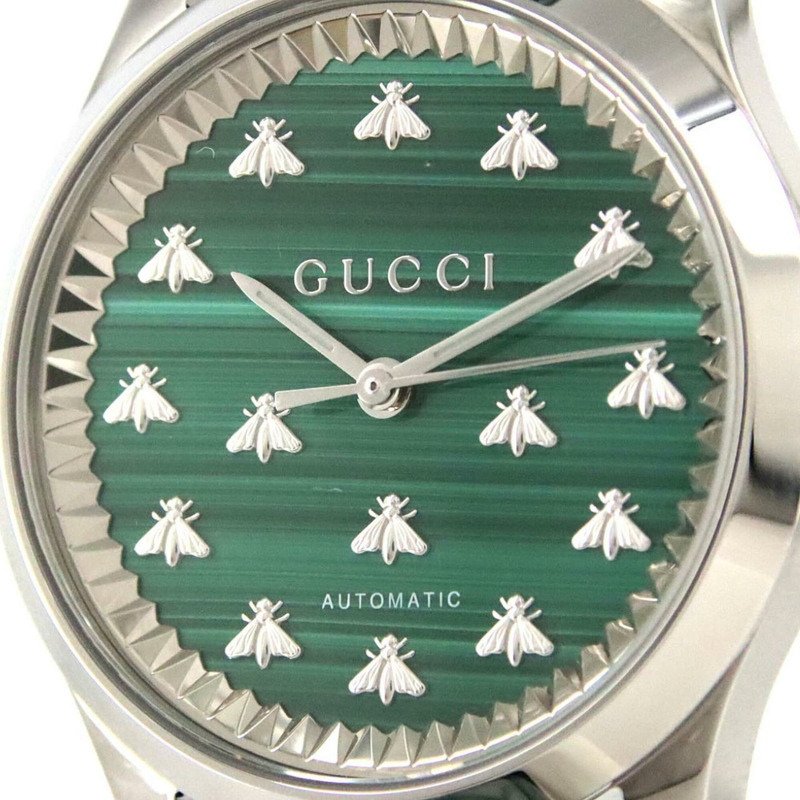 Gucci G-Timeless 126.4 YA1264213 不鏽鋼自動腕錶-3