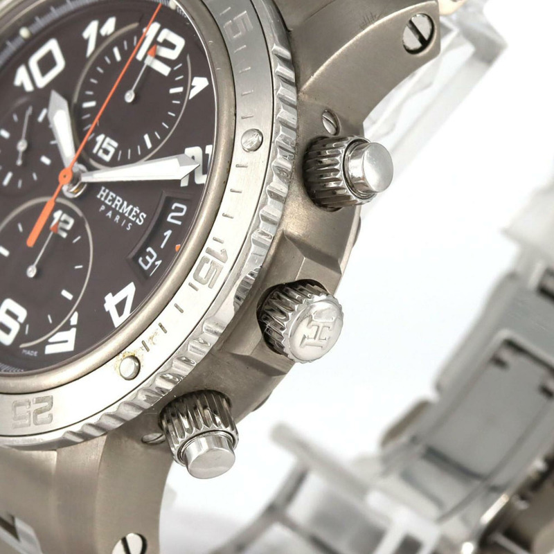 愛馬仕 Clipper Diver Chrono Mechanic SSxTI CP2.941 自動腕錶-2