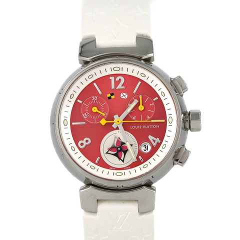 路易威登 Tambour Lovely Cup Chrono Q1G03 不鏽鋼石英錶