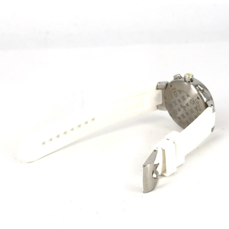 路易威登 Tambour Lovely Cup Chrono Q1G03 不鏽鋼石英錶-5