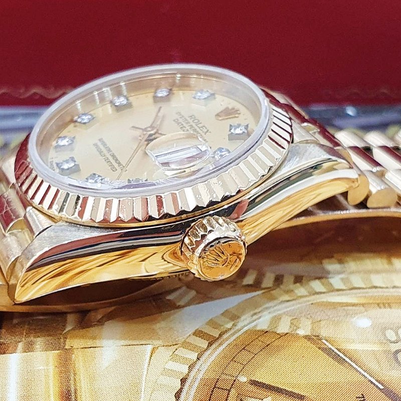 【大眾名錶】 Rolex 勞力士 69178 Datejust 蠔式女錶18K 原廠錶帶未整理 大眾名錶G291-5