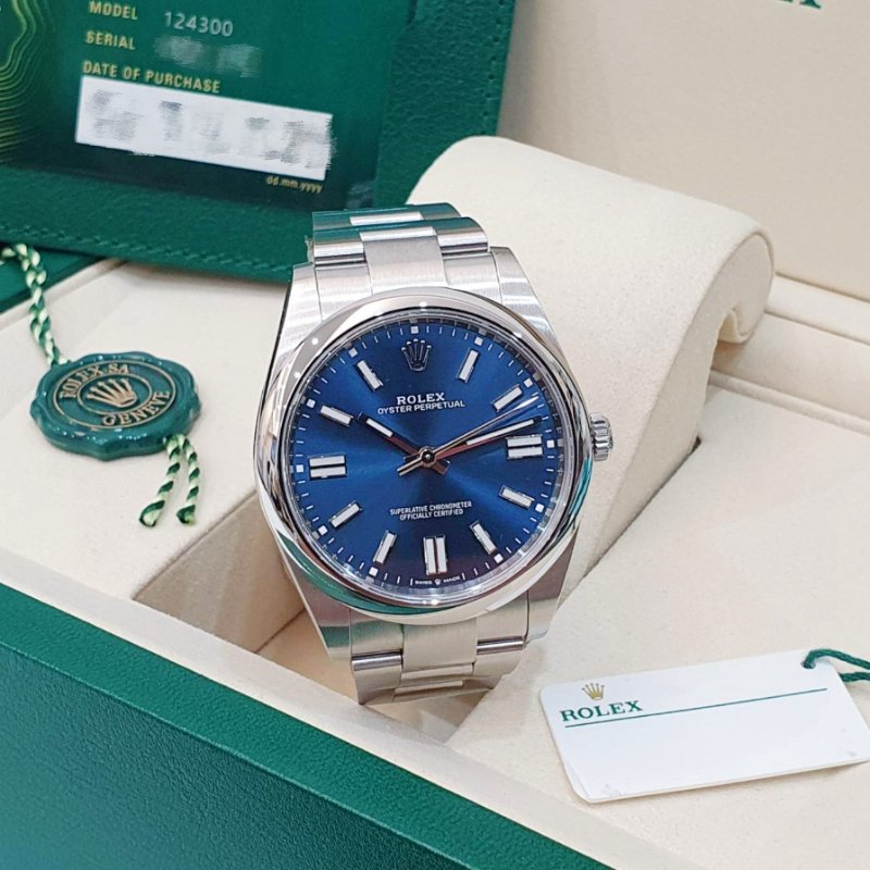 【大眾名錶】 Rolex 勞力士 124300 OP41蠔式恆動 2025/07全配件 新款蠔式 大眾名錶B1311-2