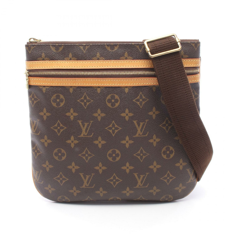 路易威登 Pochette Bosphorelles 單肩斜背包 M40044 Monogram 棕色-0