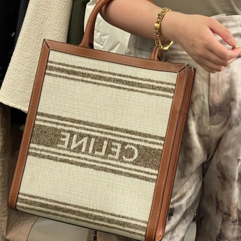 Celine Raffia tote bag-6