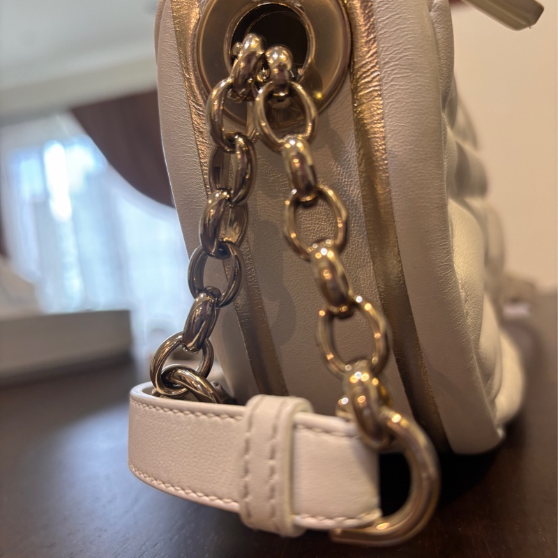 Dior 迪奧 Vibe Hobo 白色羊皮肩包-24