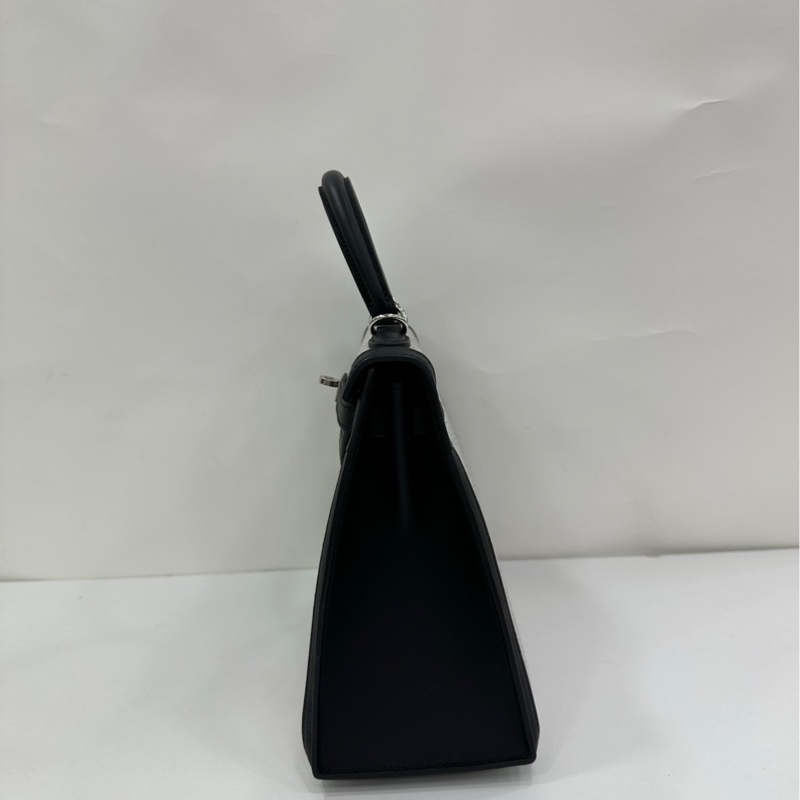 Hermes 愛馬仕 kelly25 黑白熊貓 K刻 有購證-4