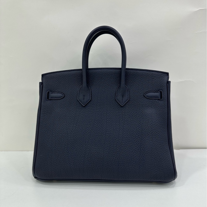 愛馬仕 Birkin25 午夜藍金扣 D刻 Togo皮 copy購證-2