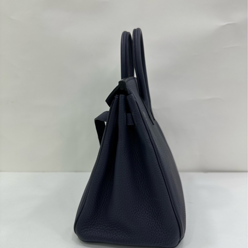 愛馬仕 Birkin25 午夜藍金扣 D刻 Togo皮 copy購證-4