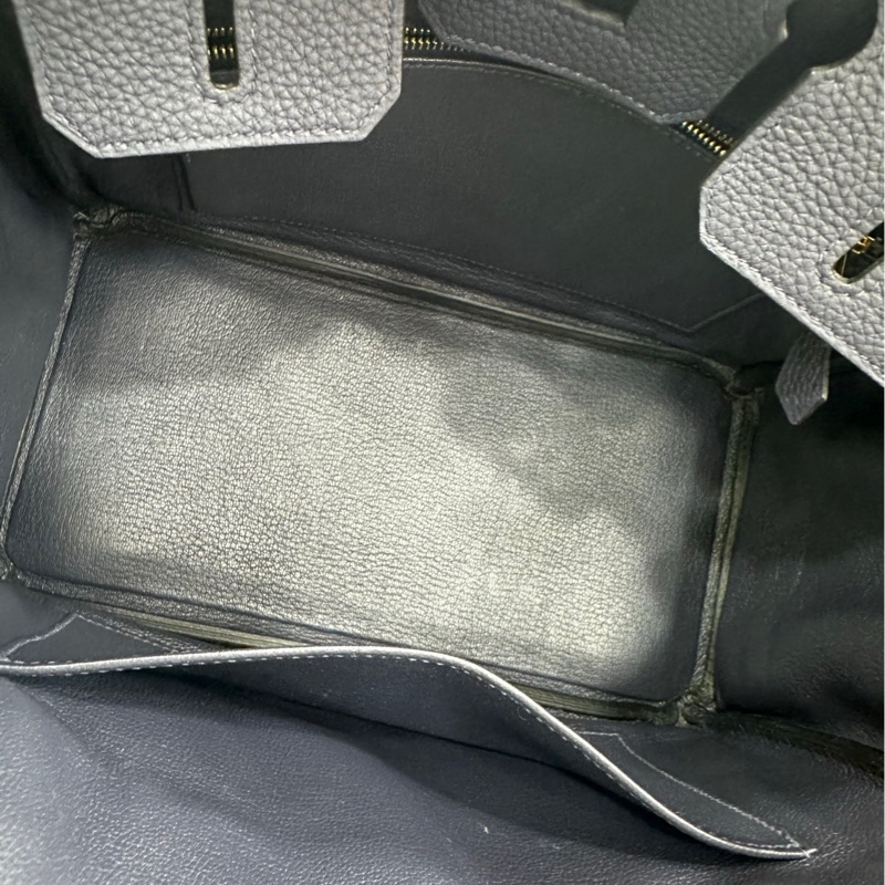 愛馬仕 Birkin25 午夜藍金扣 D刻 Togo皮 copy購證-8