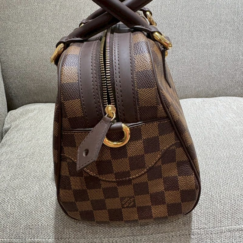 Louis Vuitton 棋盤格波士頓手提包-2