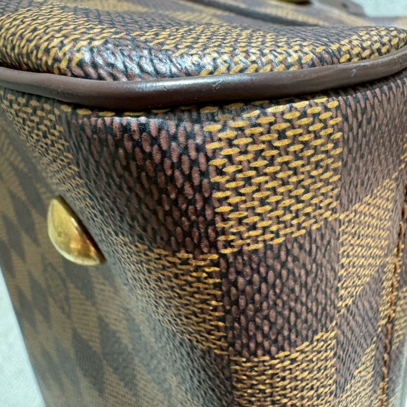Louis Vuitton 棋盤格波士頓手提包-5
