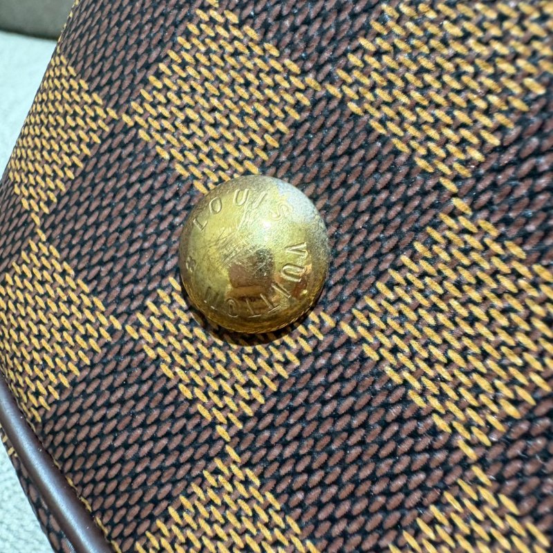Louis Vuitton 棋盤格波士頓手提包-13