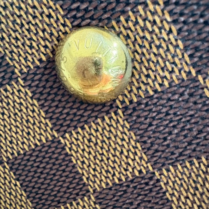 Louis Vuitton 棋盤格波士頓手提包-25