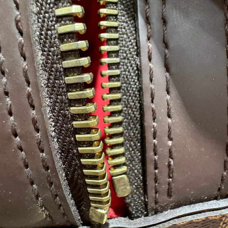 Louis Vuitton 棋盤格波士頓手提包-30