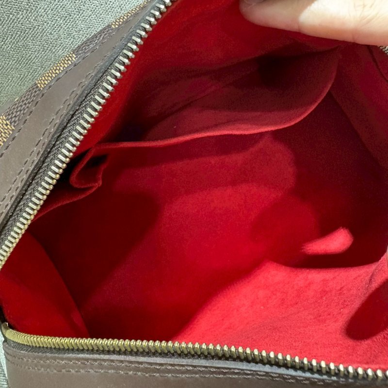 Louis Vuitton 棋盤格波士頓手提包-31