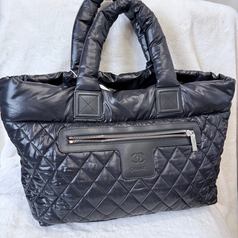CHANEL✨新款Neige滑雪系列羽絨感空氣包托特包購物包媽媽包 27開