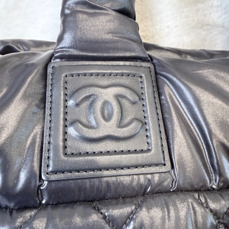 CHANEL✨新款Neige滑雪系列羽絨感空氣包托特包購物包媽媽包 27開-2