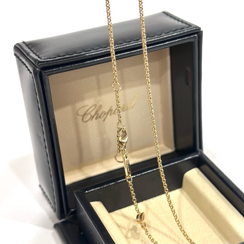Chopard 蕭邦 玫瑰金 Happy Hearts 粉色愛心項鍊 配件：盒子-5