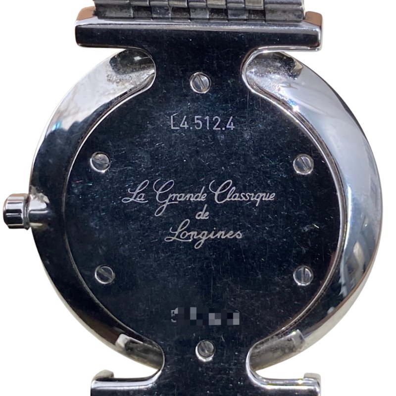 LONGINES 浪琴 L4.512.4  LA GRANDE CLASSIQUE DE LONGINES 嘉蘭系列 不鏽鋼 石英腕錶-1