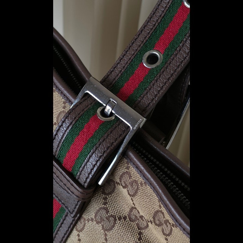 古馳帆布鋼琴拖特肩背／手提包 GUCCI monogram-8
