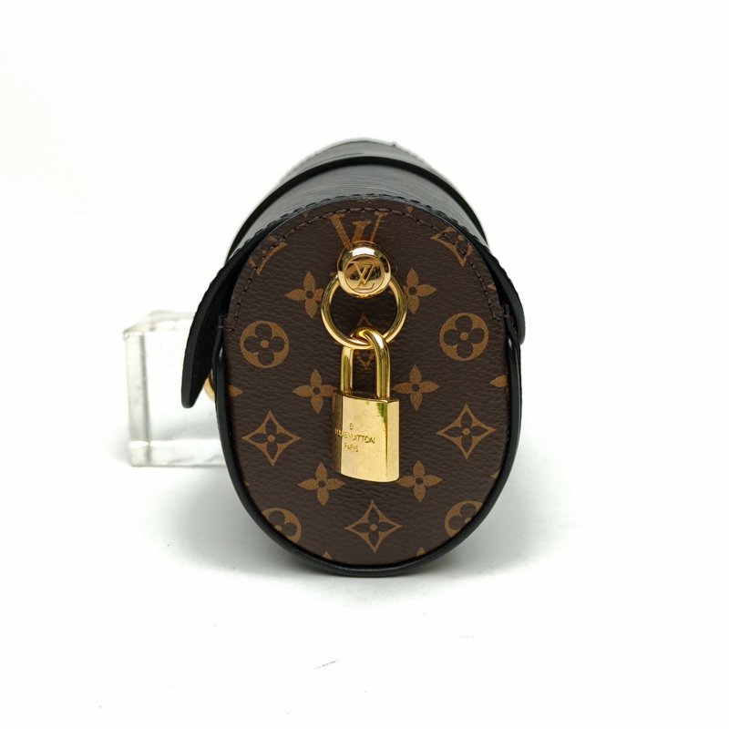LOUIS VUITTON GlassesCase18秀款滾筒包圓柱包老花肩背包-1