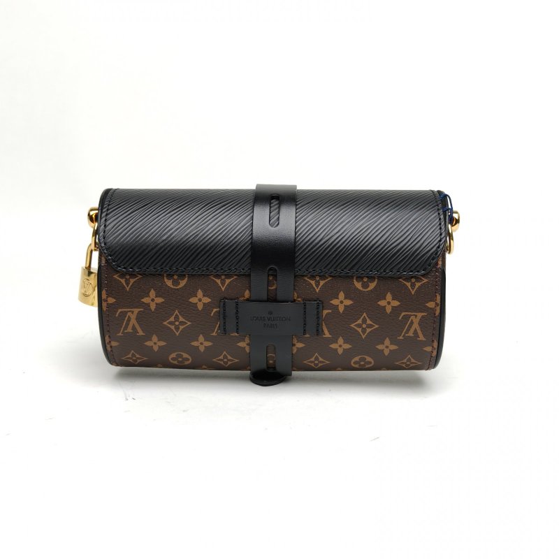 LOUIS VUITTON GlassesCase18秀款滾筒包圓柱包老花肩背包-2