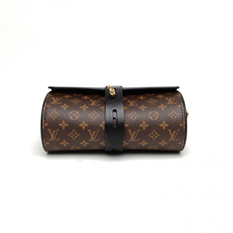 LOUIS VUITTON GlassesCase18秀款滾筒包圓柱包老花肩背包-4