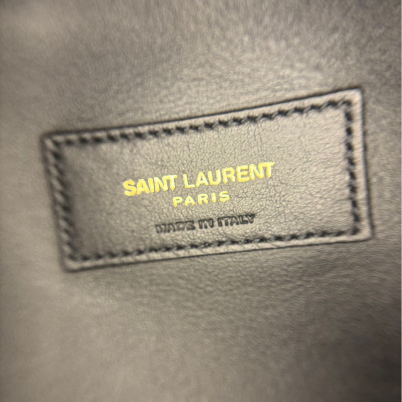 YSL 聖羅蘭 Hobo Soft 托特包 黑金，大號 25 年編碼 狀態非常好-13