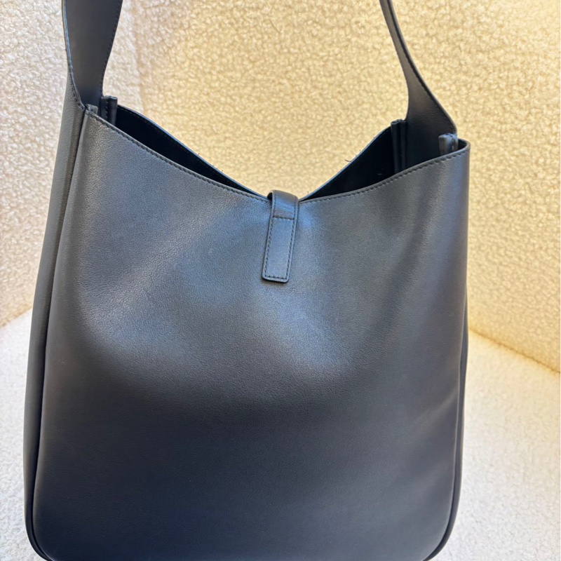 YSL 聖羅蘭 Hobo Soft 托特包 黑金，大號 25 年編碼 狀態非常好-22