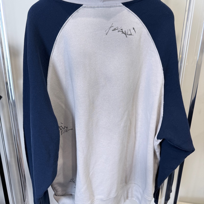 Balenciaga✨2025冬季簽名塗鴉拼接Oversize連帽外套 男女皆可 原價7萬多-7