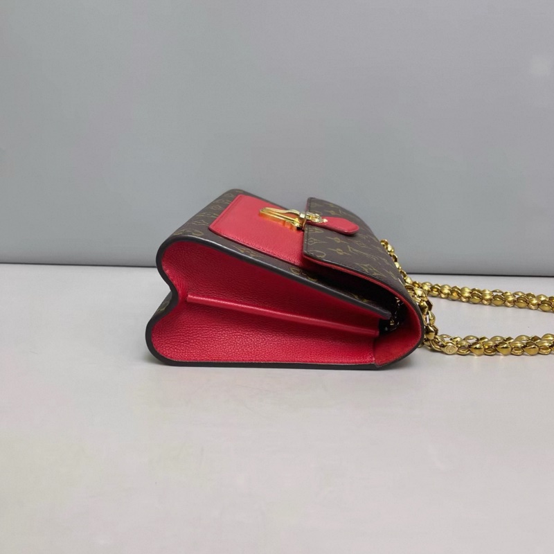 LV路易威登victoire老花紅色維多利亞-3