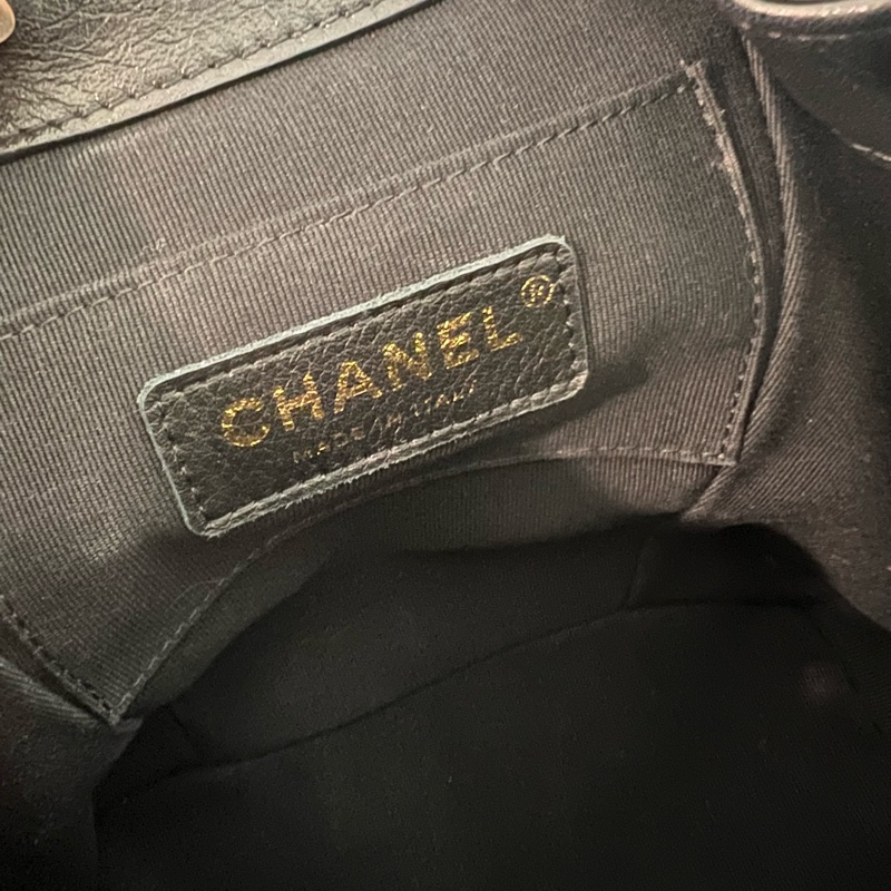 ෆ Chanel Duma 油蠟牛皮雙肩後背包🈶購證-20