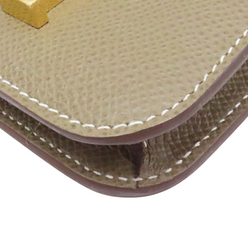大象灰 Epsom牛皮 Constance slim Wallet 零錢包 W刻 【HERMES 愛馬仕】-6